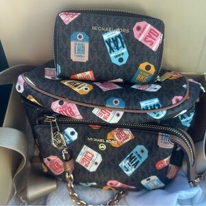 Michael Kors cross body with wallet